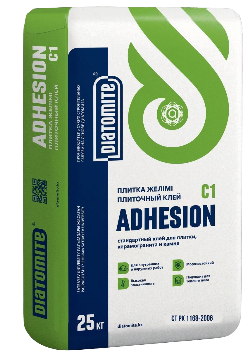 Клей плиточный ADHESION (C1) 25 кг